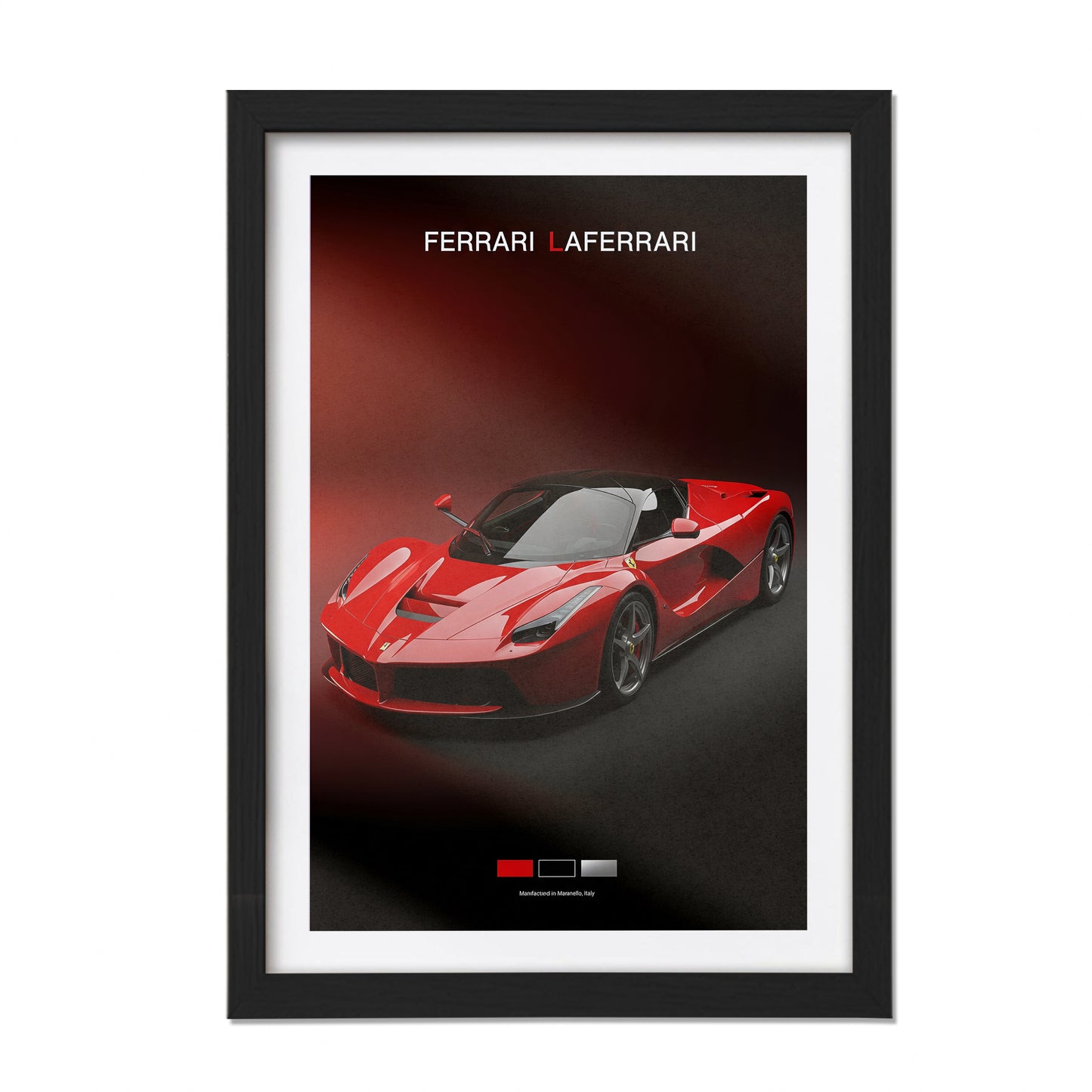 Ferrari LaFerrari Iconic Wall Frame