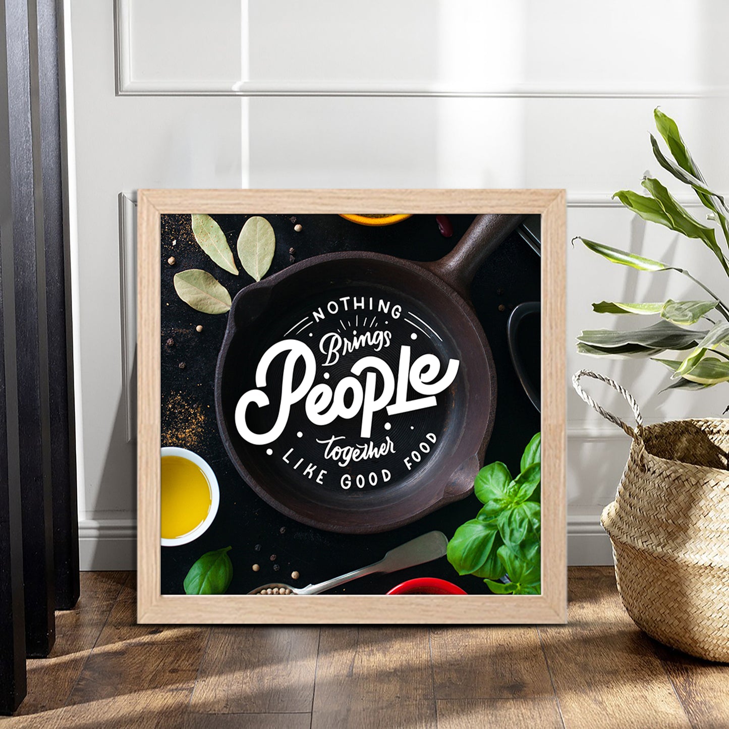 People & Food Art