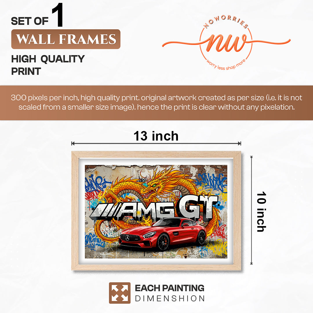 AMG GT Street Dragon Wall Art