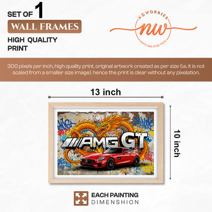 AMG GT Street Dragon Wall Art
