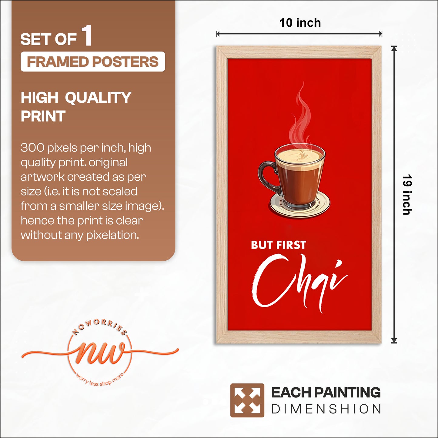 Chai Mood Wall Frame