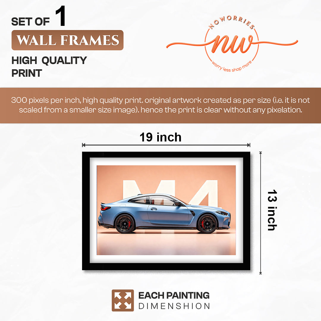 BMW M4 Performance Wall Frame