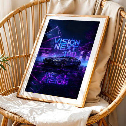 BMW Vision Next 100 Concept Wall Frame