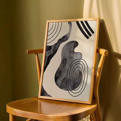 Contour Abstract Wall Frame