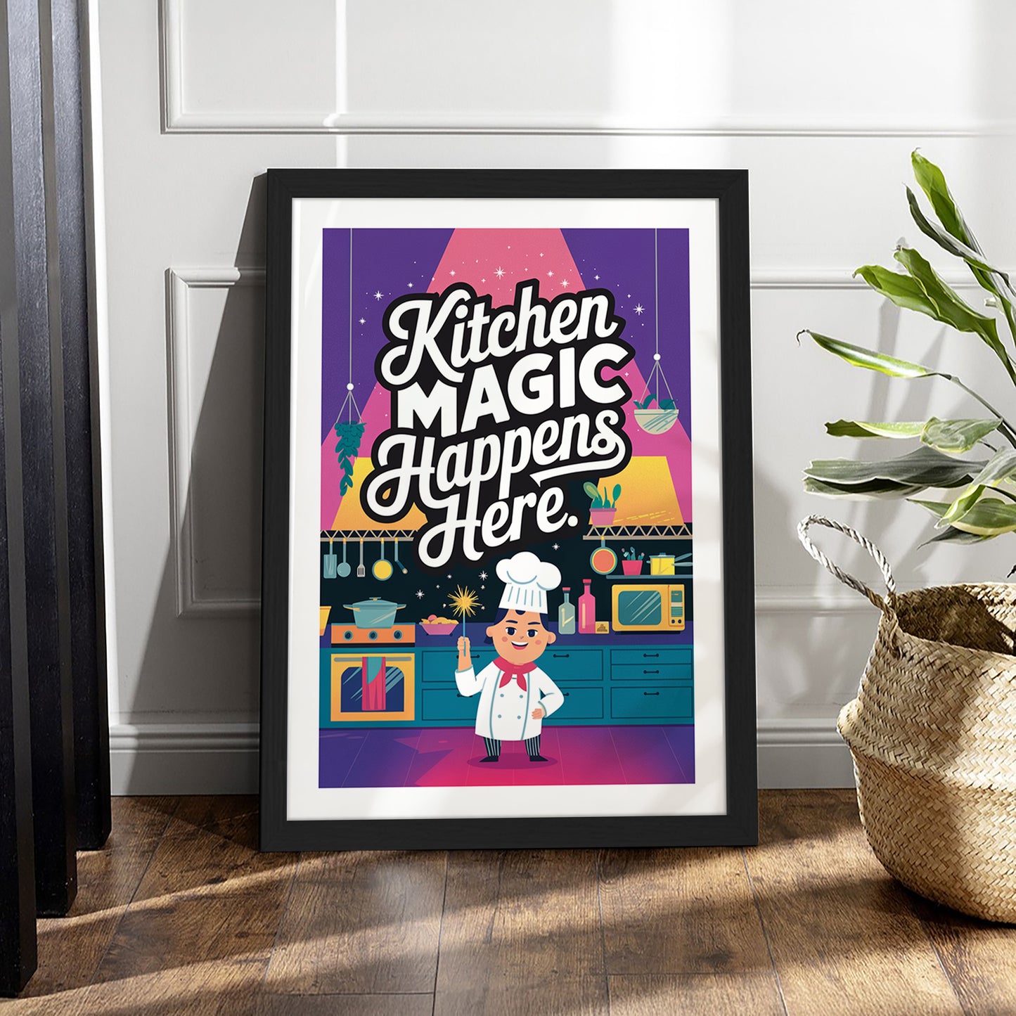 Kitchen Magic Wall Frame