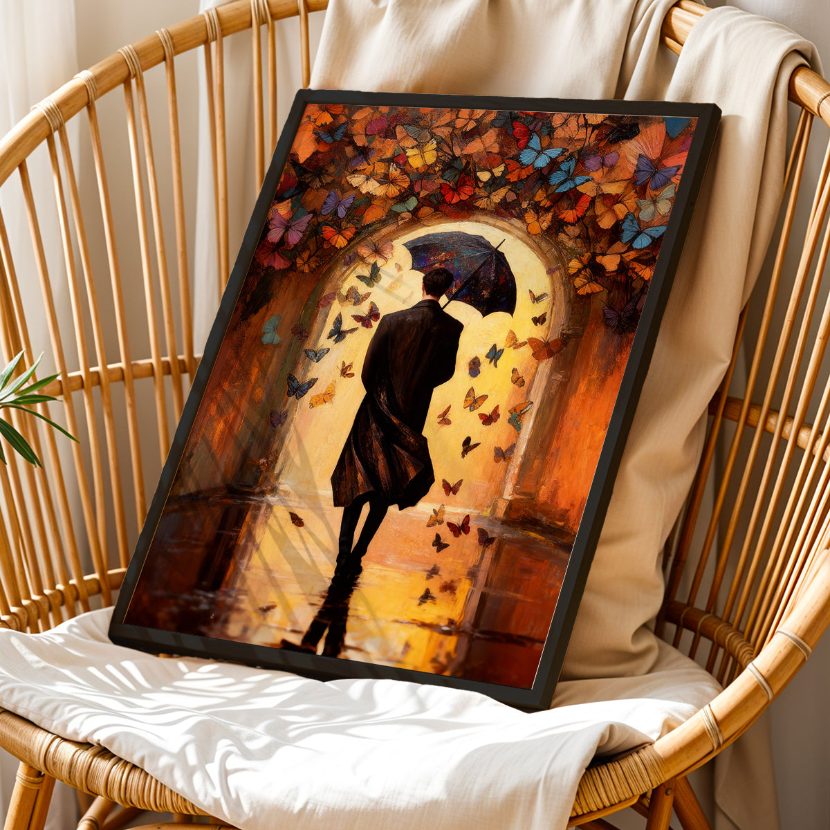 Butterfly Passage Wall Print