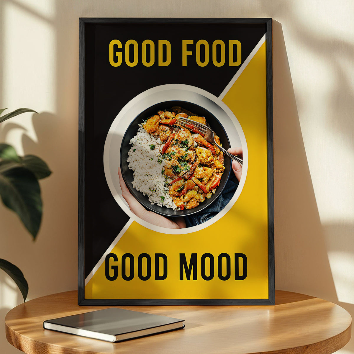 Good Food Good Mood Frame