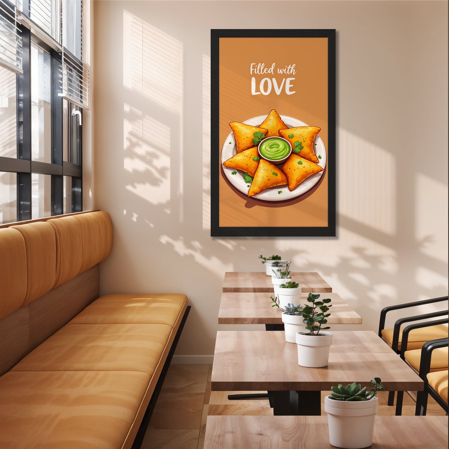 Samosa Kitchen Wall Art Poster