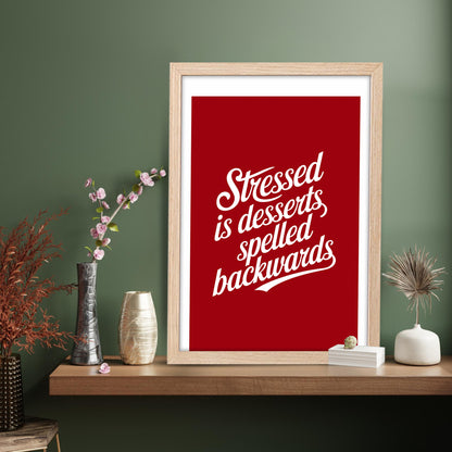 Dessert Wisdom Wall Frame