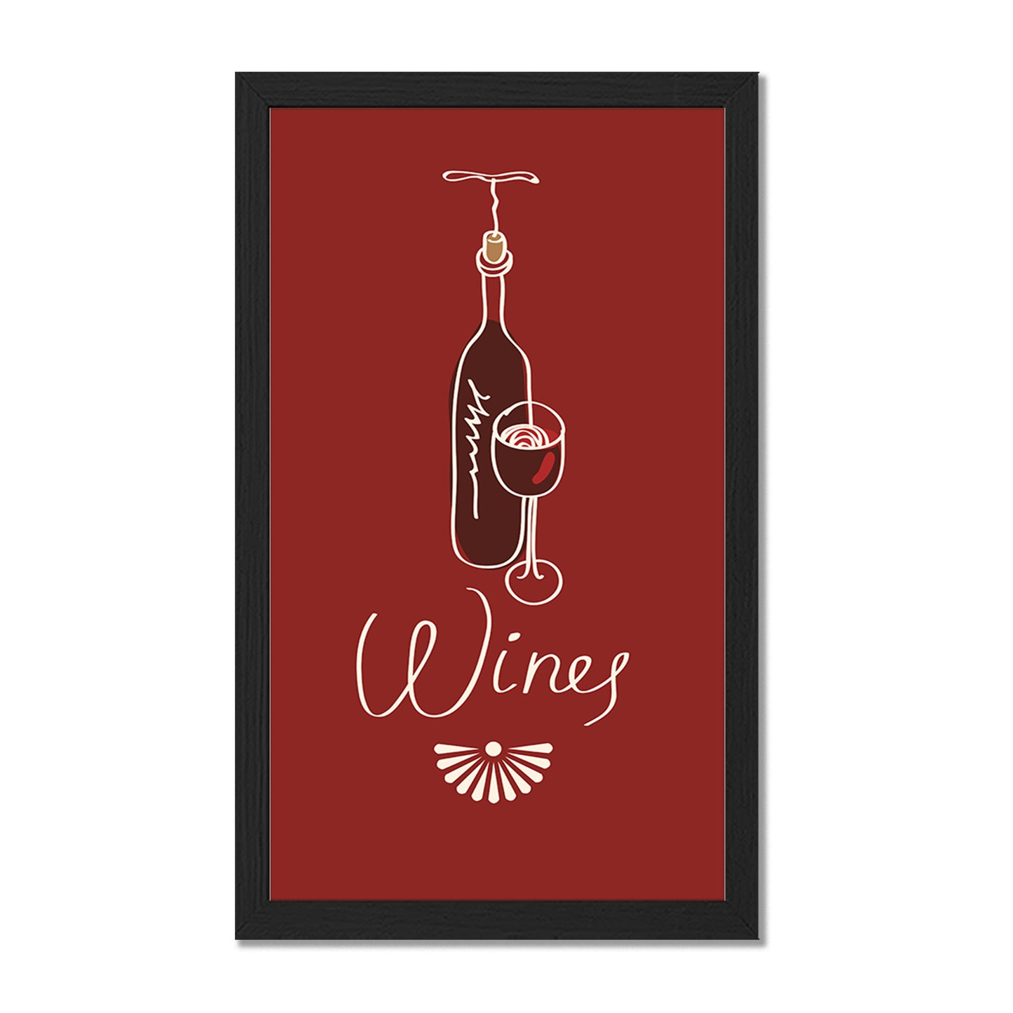 Wine Bottle Wall Art
