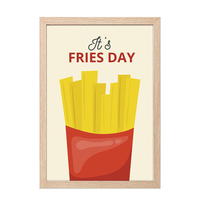 Fries Day Wall Frame