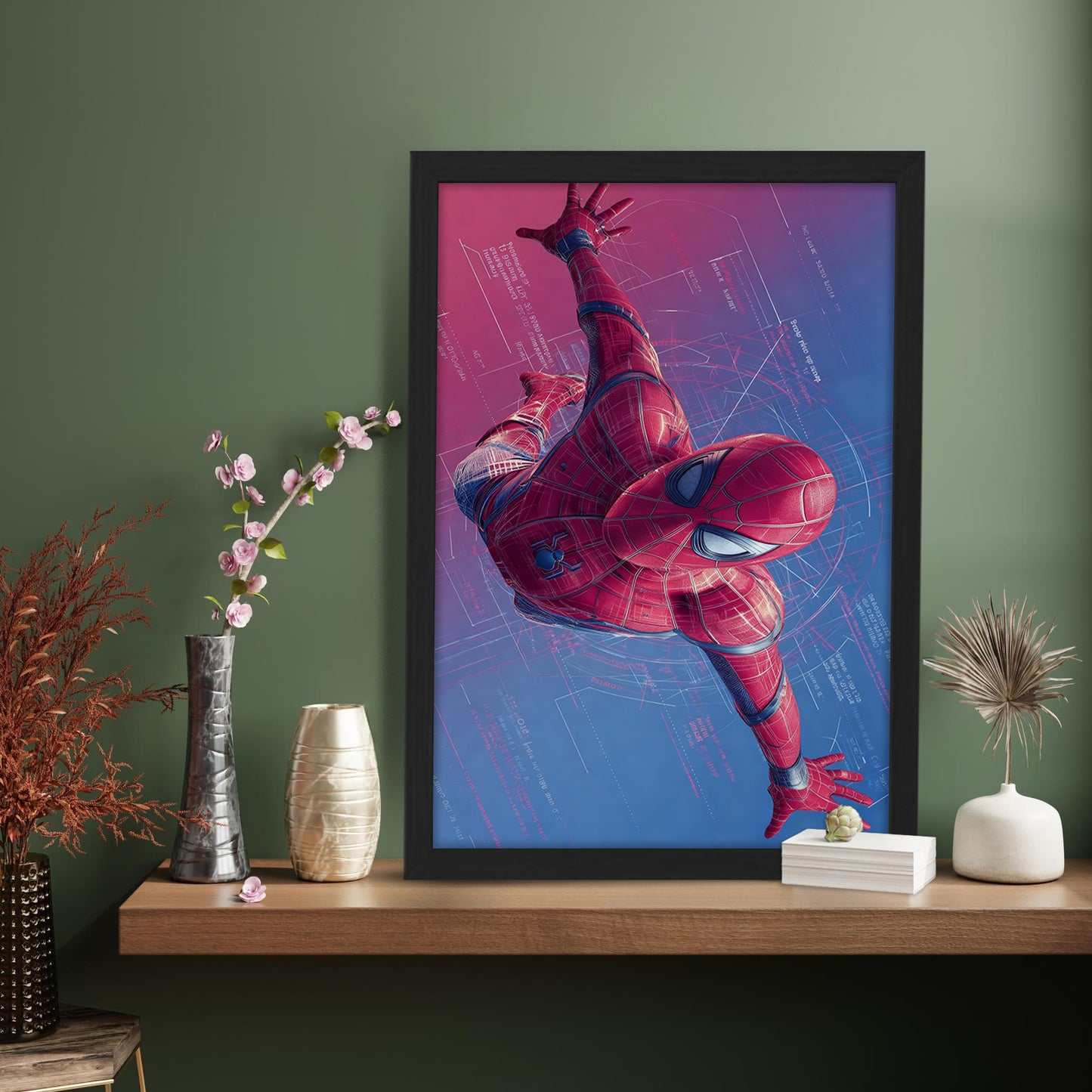 Spider-Man – Web-Swing in Motion Wall Frame
