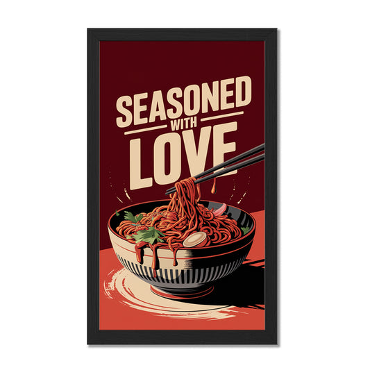Seasoned Noodles Wall Art