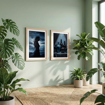Midnight Mood Framed Set
