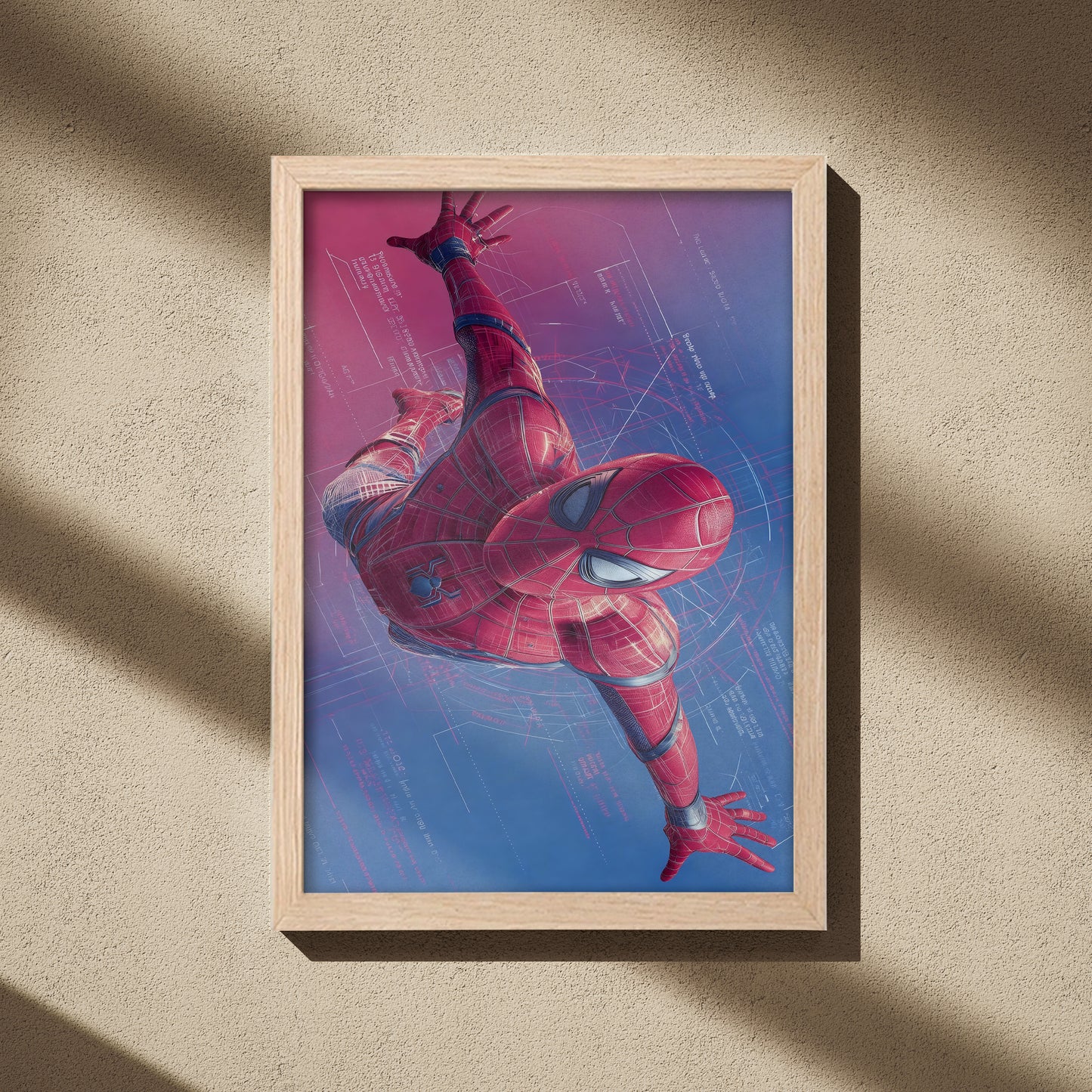 Spider-Man – Web-Swing in Motion Wall Frame