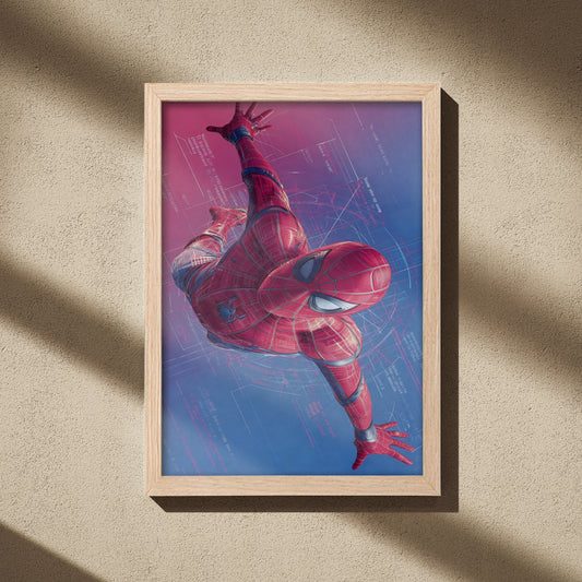 Spider-Man – Web-Swing in Motion Wall Frame