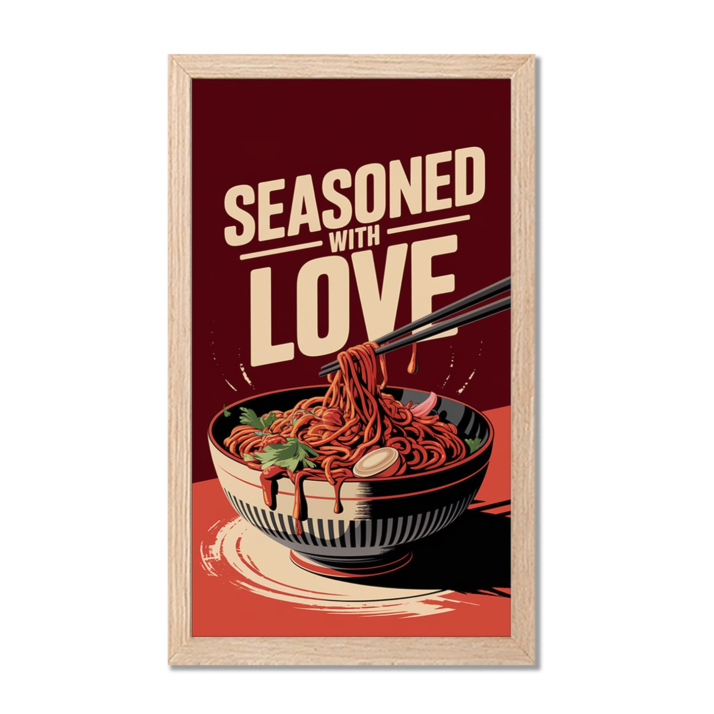 Seasoned Noodles Wall Art