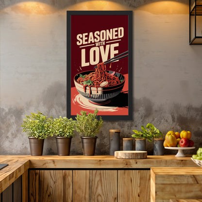 Seasoned Noodles Wall Art