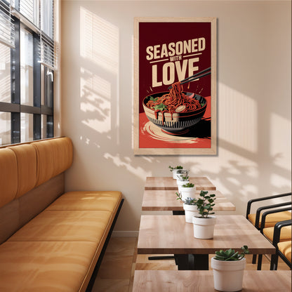 Seasoned Noodles Wall Art