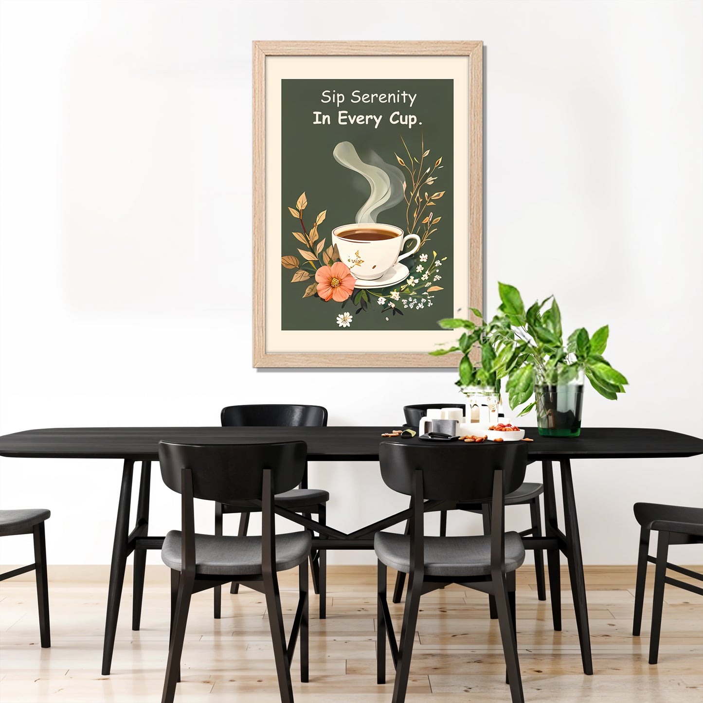 Calm Brew Wall Frame