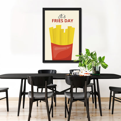 Fries Day Wall Frame