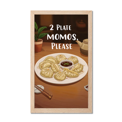 2 Plate Momos Quote Wall Frame Set of 1