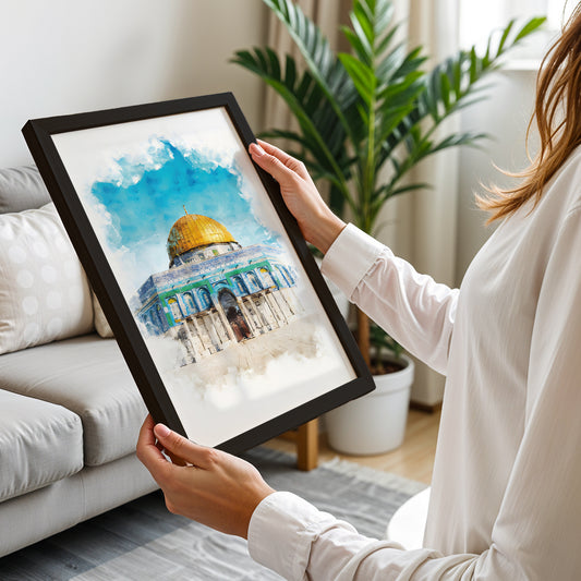 Dome of the Rock Islamic Wall Art