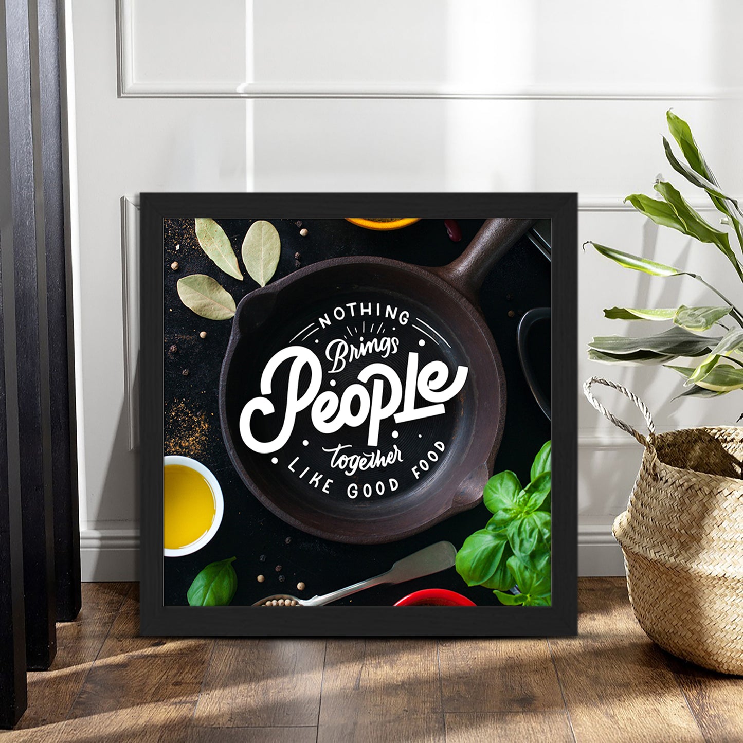 People & Food Art