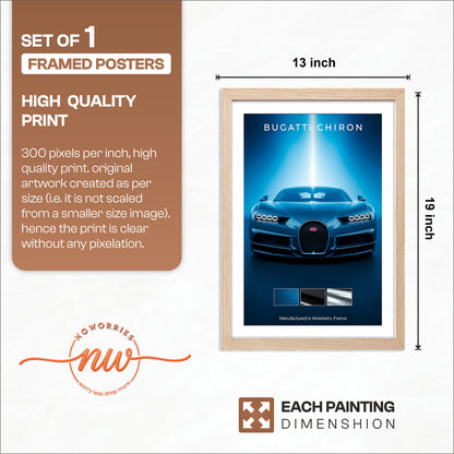 Bugatti Chiron Wall Frame