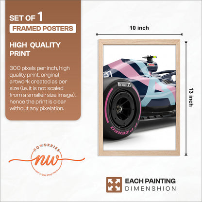 Alpine Formula One Wall Art