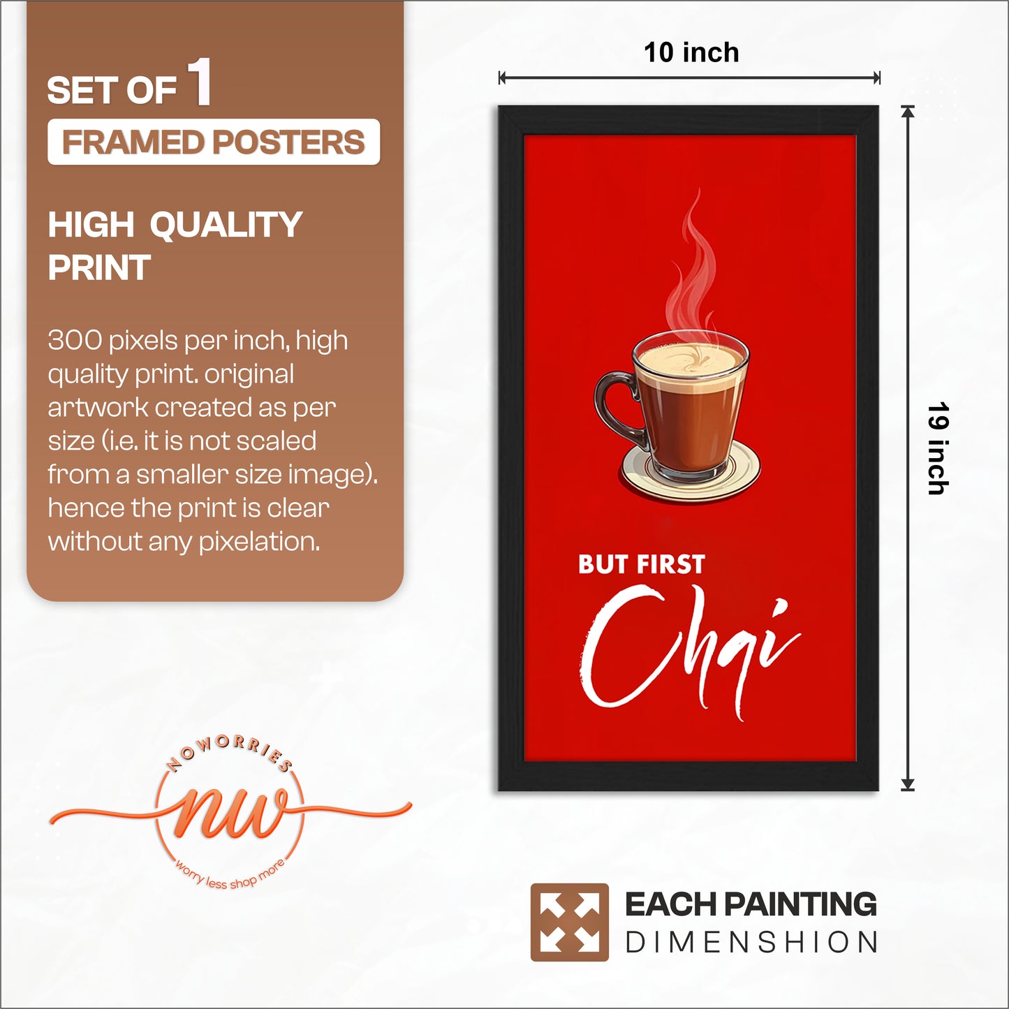 Chai Mood Wall Frame