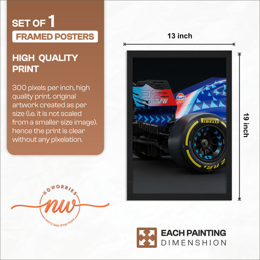 Formula One Gulf Edition Wall Art