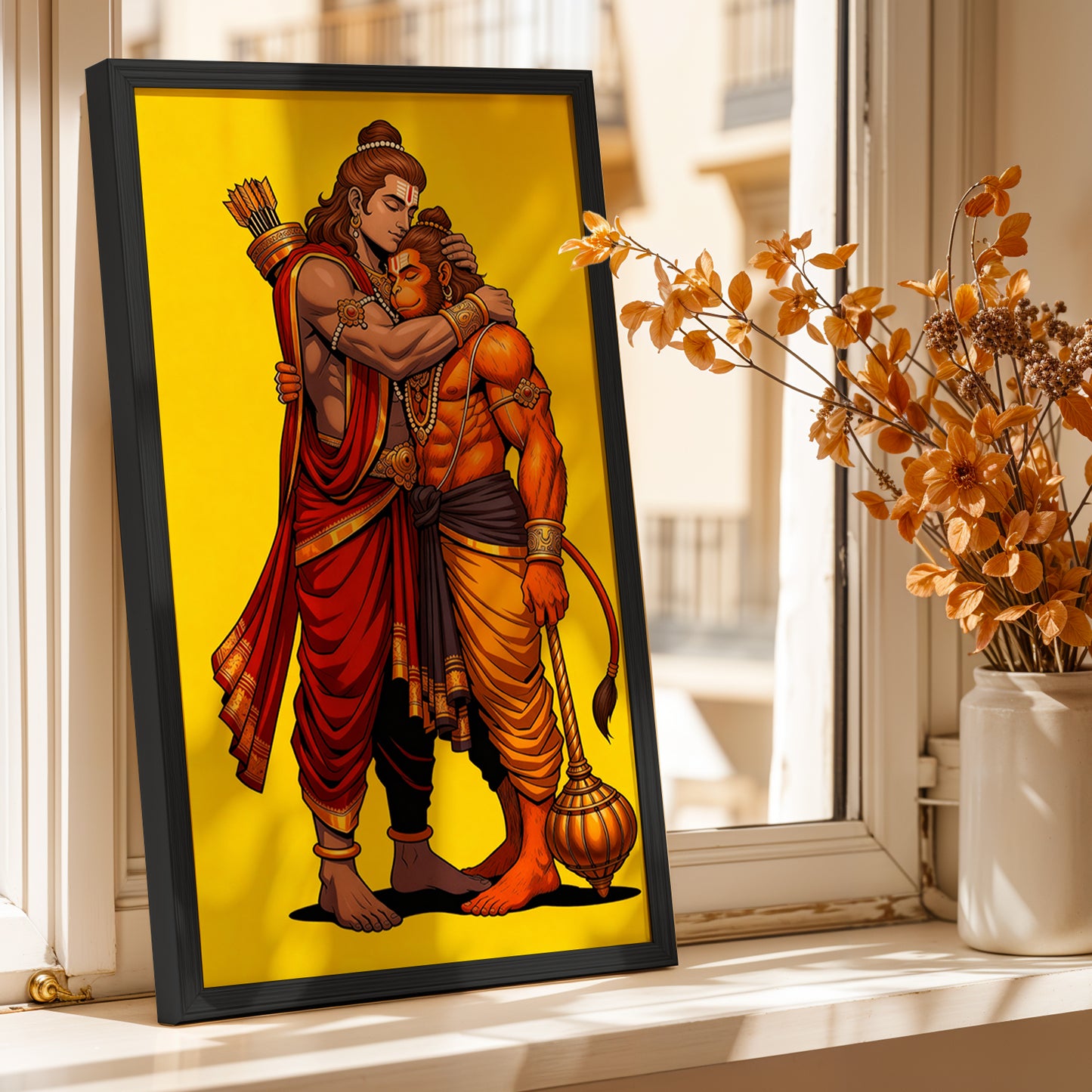 Ram Hanuman Blessings Frame