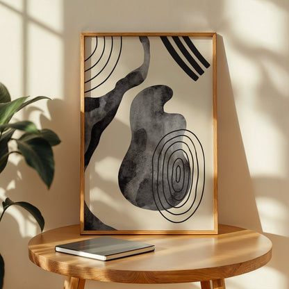 Contour Abstract Wall Frame