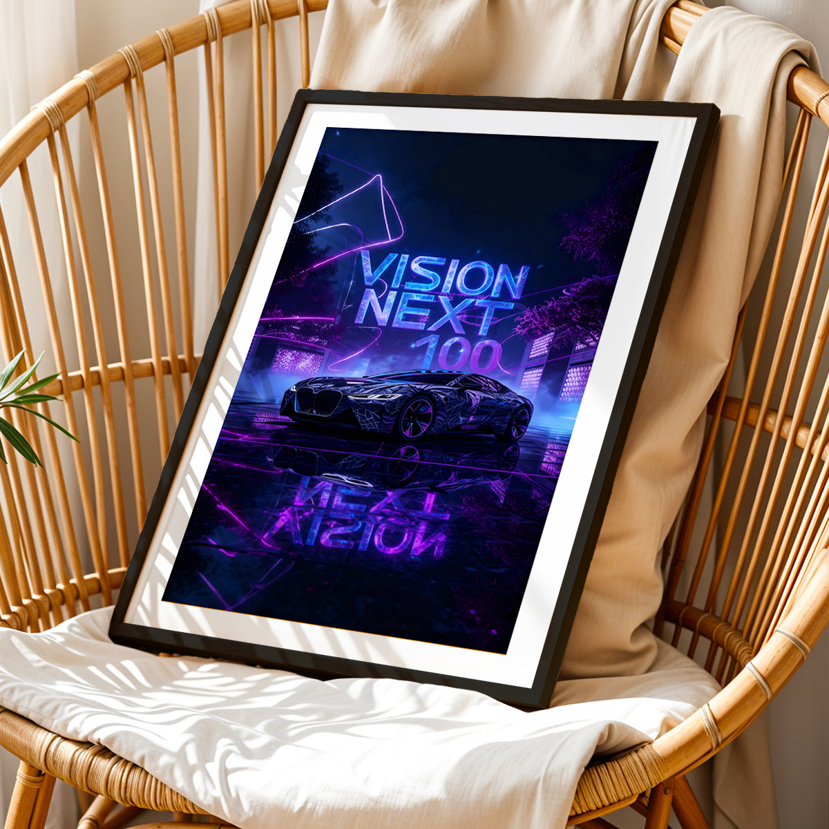 BMW Vision Next 100 Concept Wall Frame