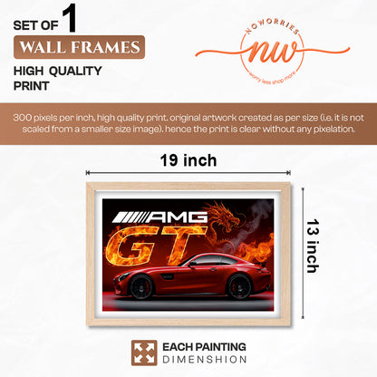 AMG GT Blazing Dragon Poster