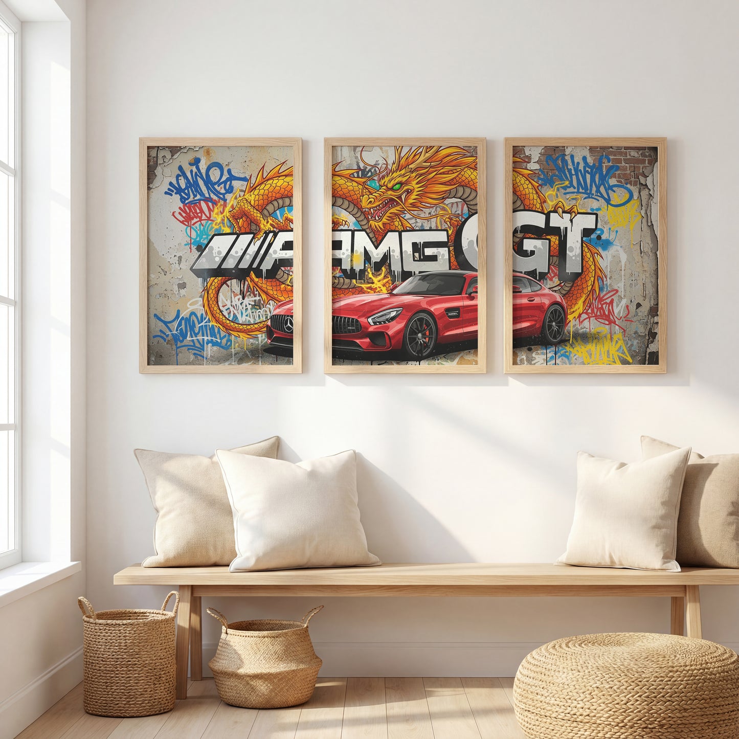 Dragon AMG Street Art Set of 3