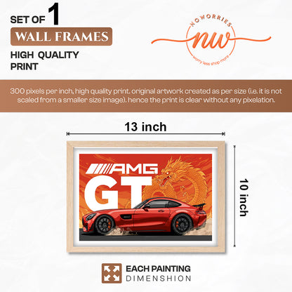 AMG GT Dragon Spirit Wall Art