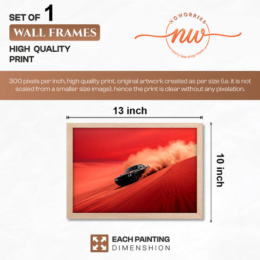 Dodge Challenger Sandstorm Wall Art