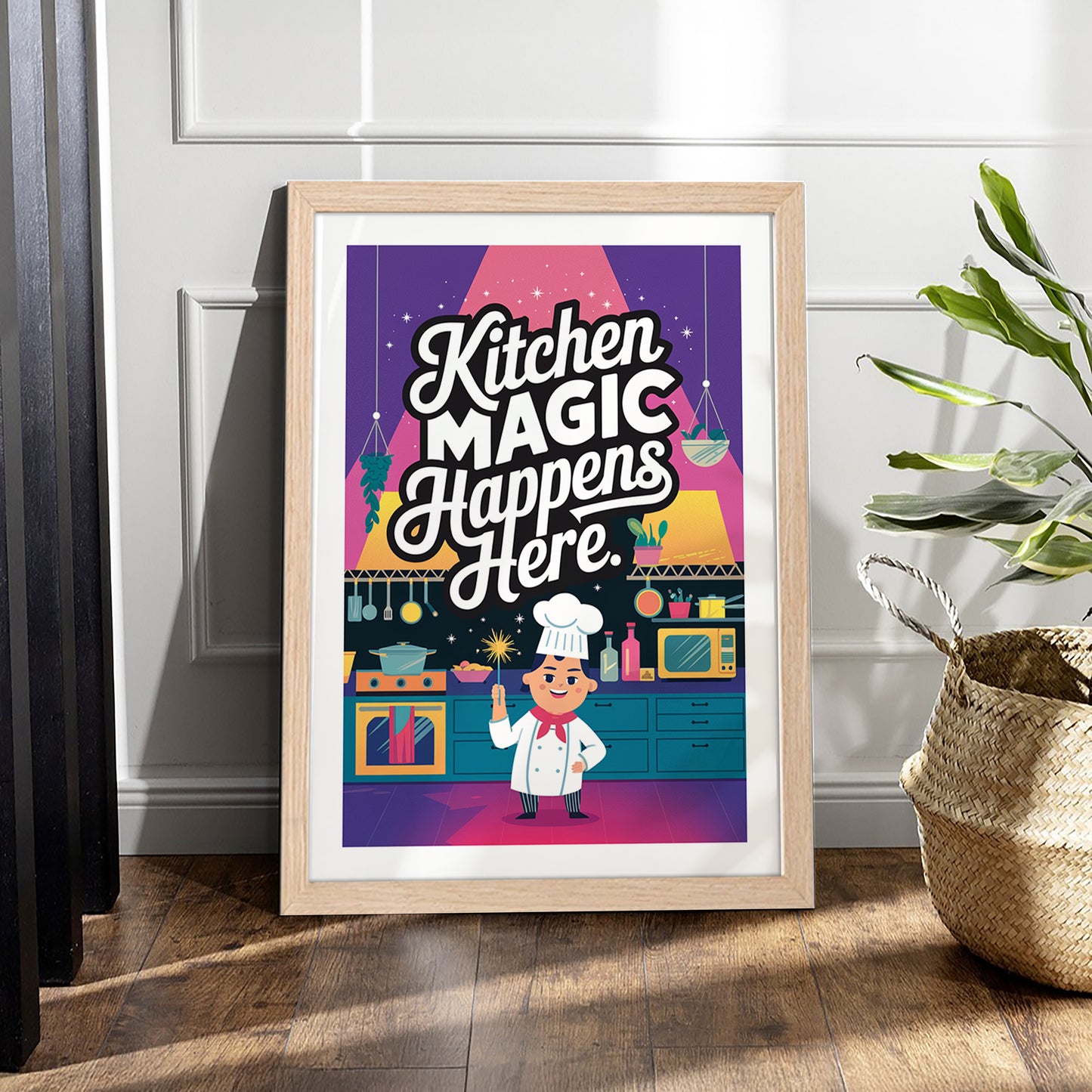 Kitchen Magic Wall Frame