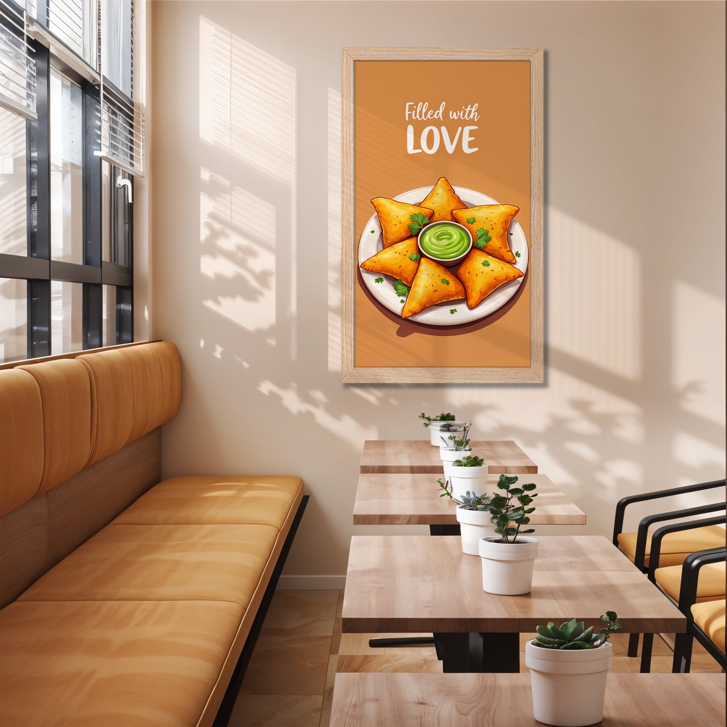 Samosa Kitchen Wall Art Poster