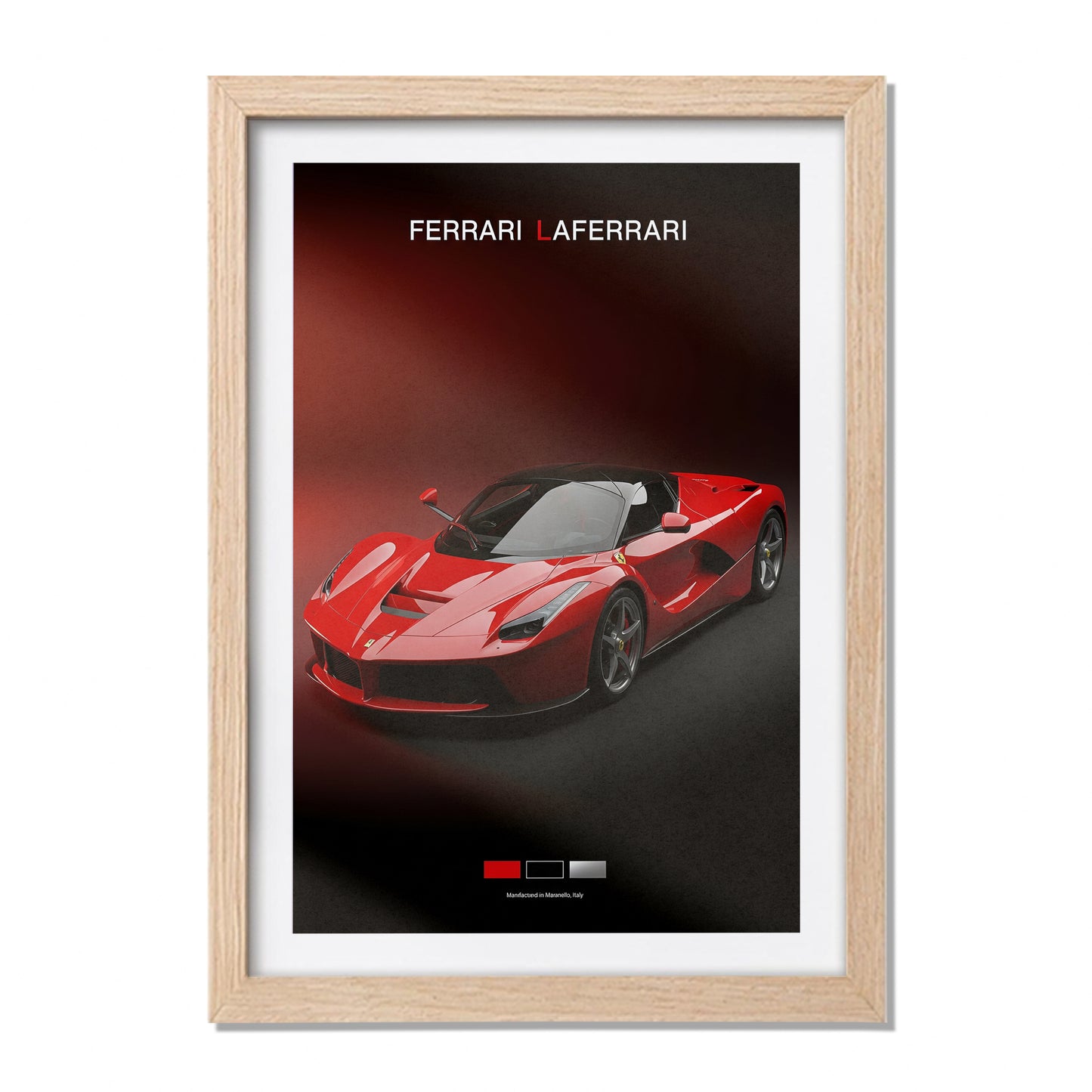 Ferrari LaFerrari Iconic Wall Frame