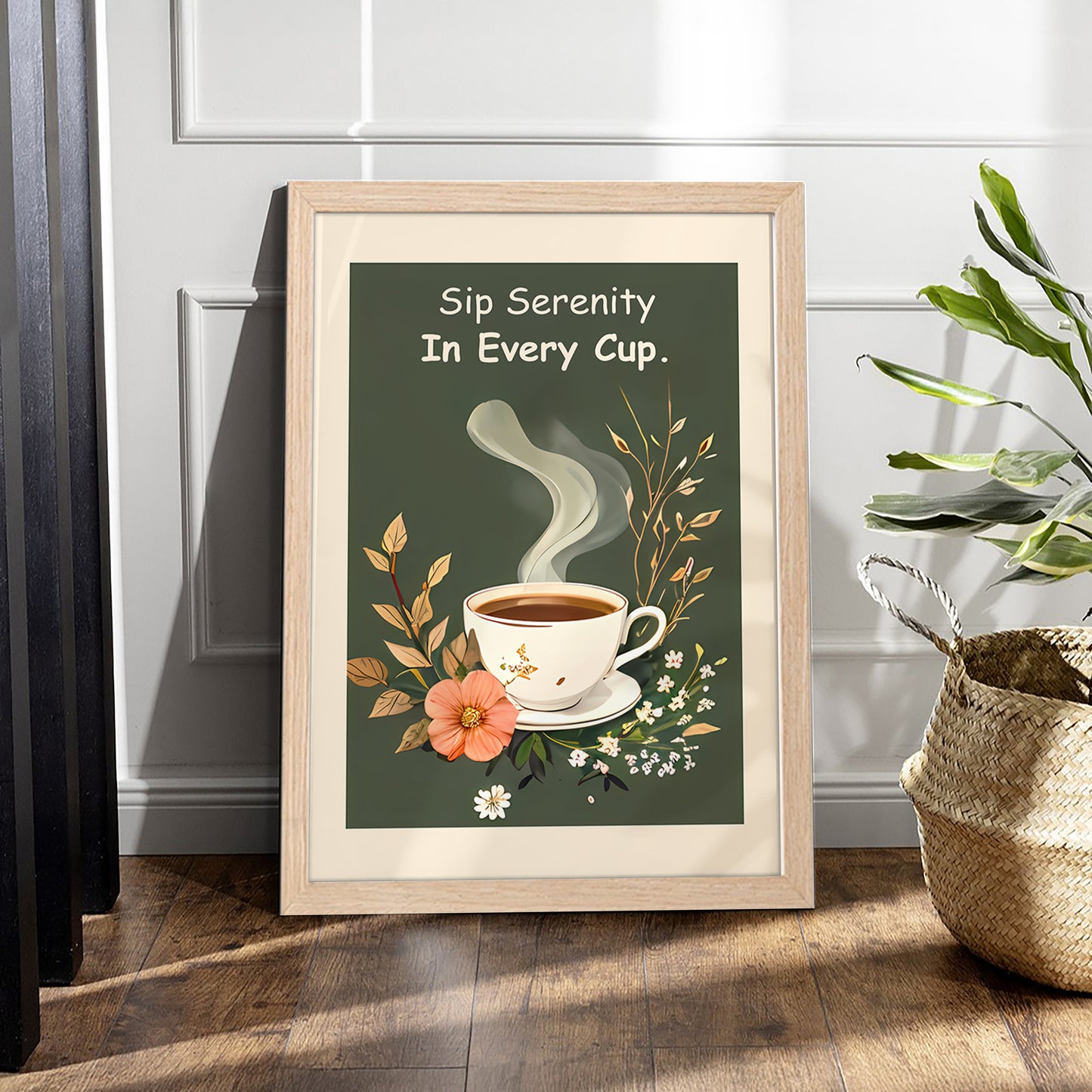 Calm Brew Wall Frame
