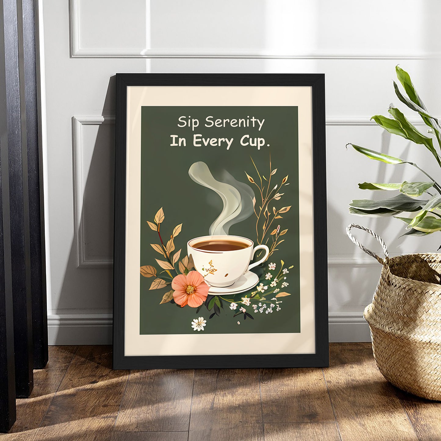 Calm Brew Wall Frame