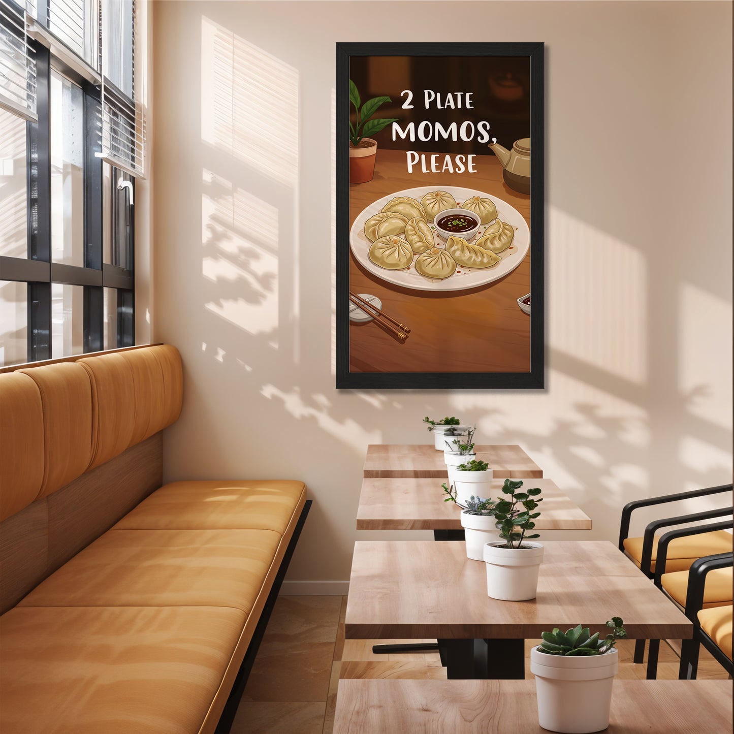 2 Plate Momos Quote Wall Frame Set of 1