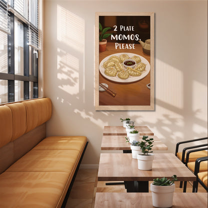 2 Plate Momos Quote Wall Frame Set of 1