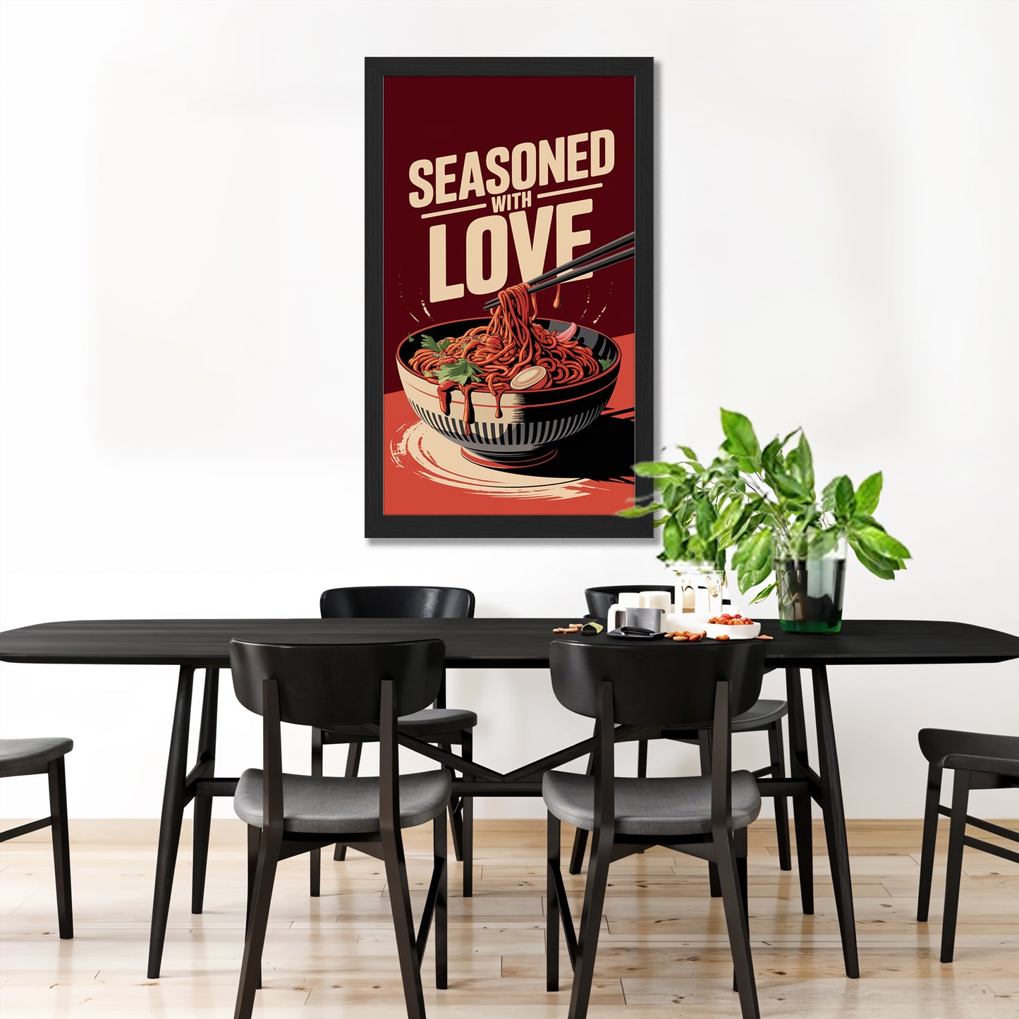 Seasoned Noodles Wall Art