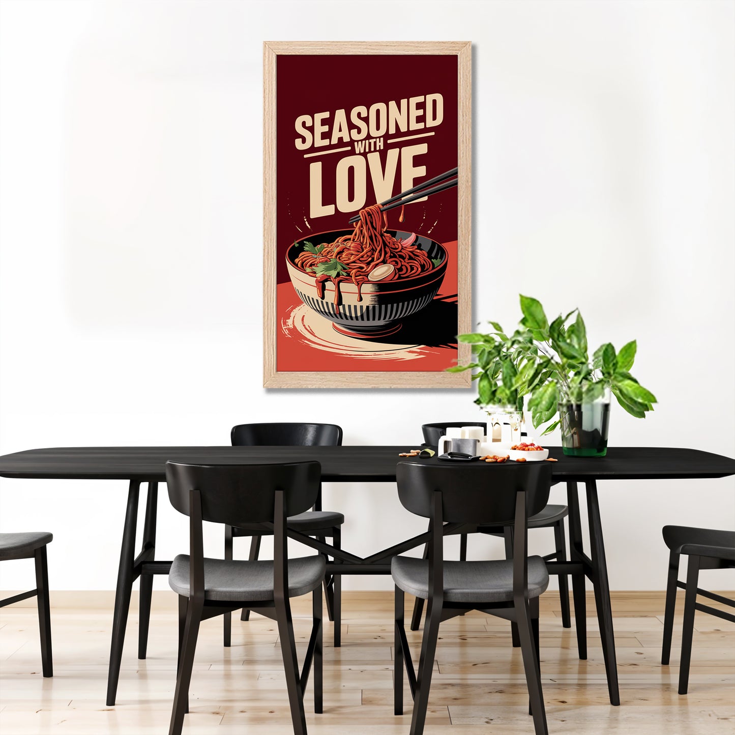 Seasoned Noodles Wall Art