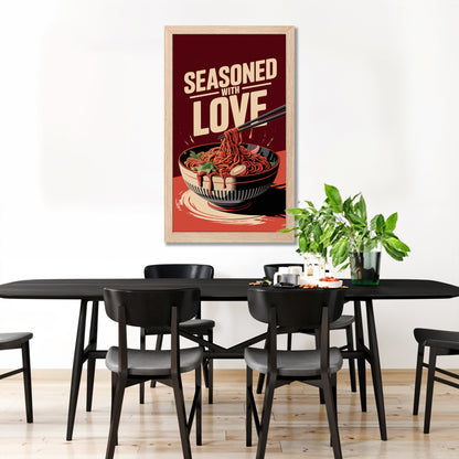 Seasoned Noodles Wall Art