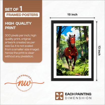 Wild Spirit Horse Wall Frame